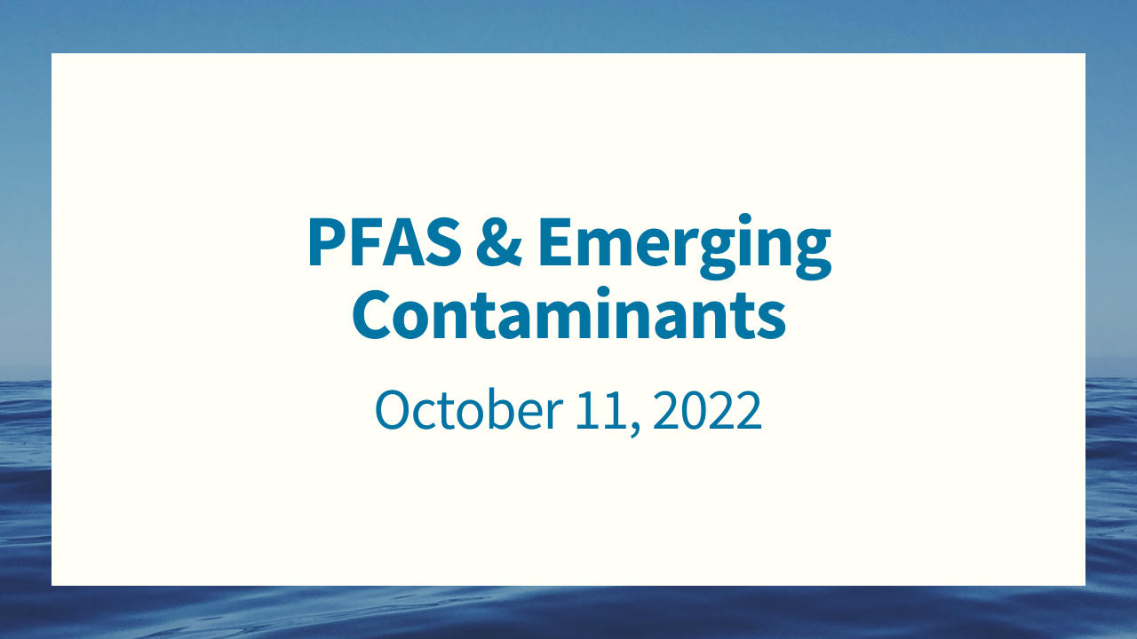PFAS & Emerging Contaminants